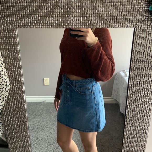 Forever 21 Jean Mini Skirt - Picture 6 of 7